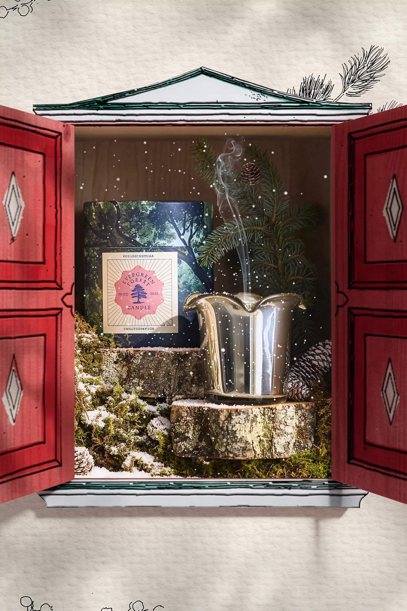 Botaniculture Evergreen Forest Candle | Terrain