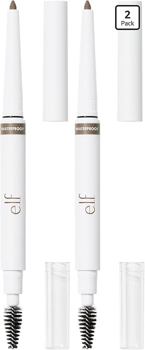 e.l.f. Instant Lift Waterproof Eyebrow Pencil, Precision Tip with Dual-Ended with Spoolie, Smudge... | Amazon (US)