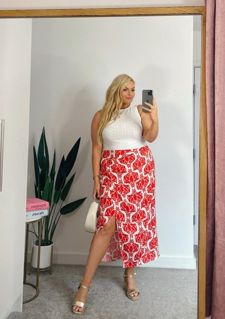 Summer skirt inspo. Wrap and print effects are great for creating an illusion effects to you shape. So comfy too! 

#LTKsalealert #LTKFind #LTKcurves