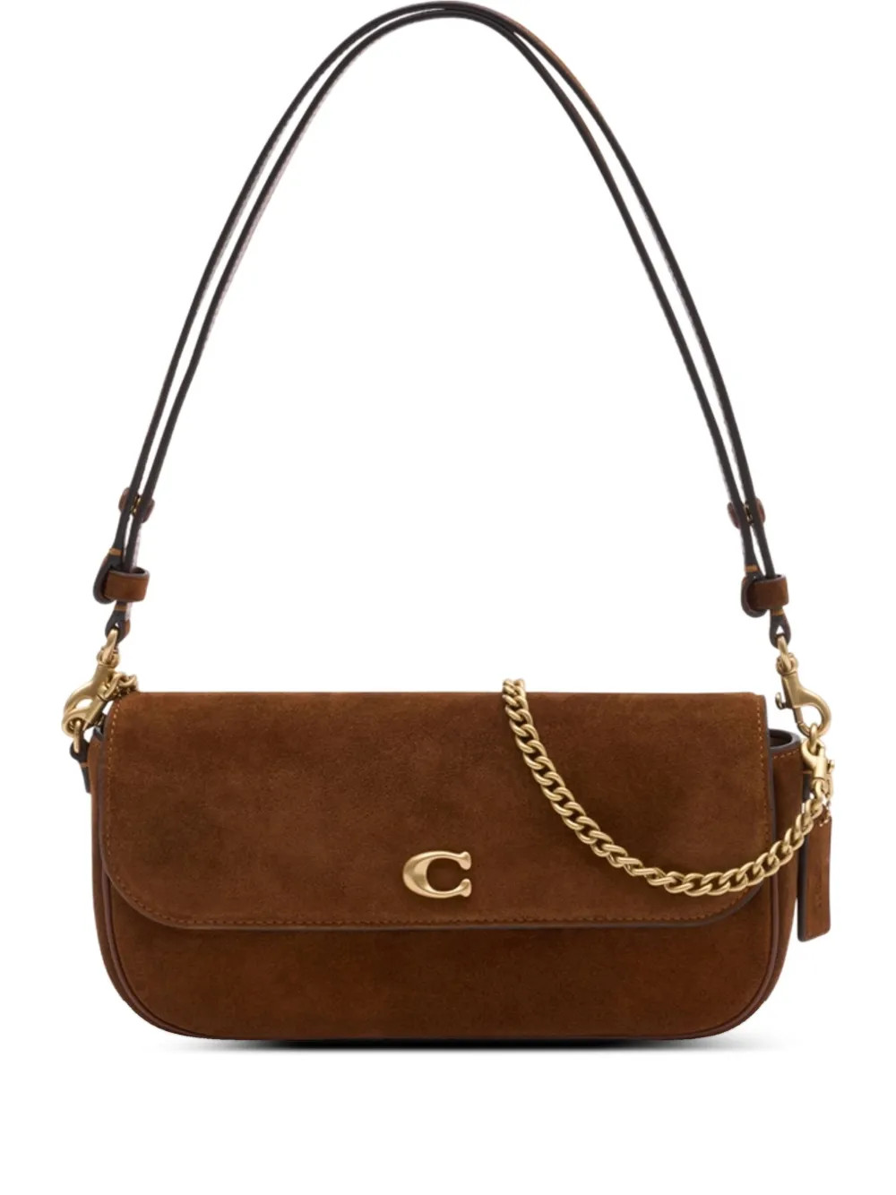Coach Brook chain-detail Shoulder Bag | Brown | FARFETCH NO | Farfetch Global