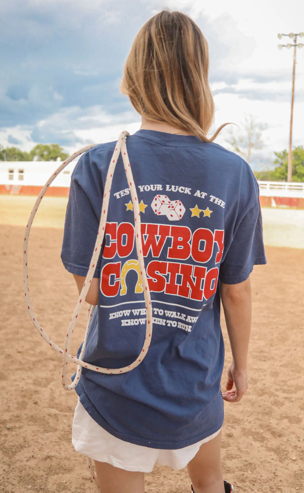 charlie southern: cowboy casino t shirt | RIFFRAFF