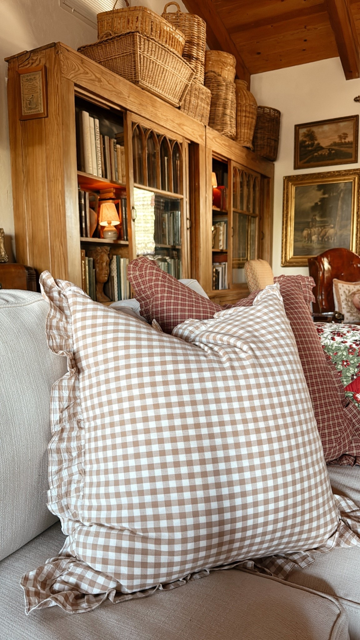 Cute pillow covers that I love and the best inserts, IMO! ￼