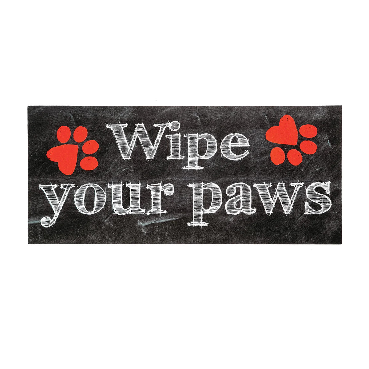 Wipe Your Paws Sassafras Decorative Doormat Insert | My Evergreen