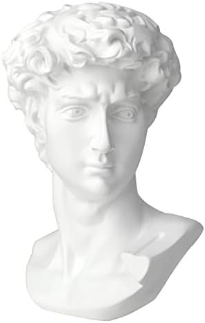 Norrclp 11in Greek Statue of David, Classic Roman Bust Greek Mythology Sculpture for Home Decor | Amazon (US)