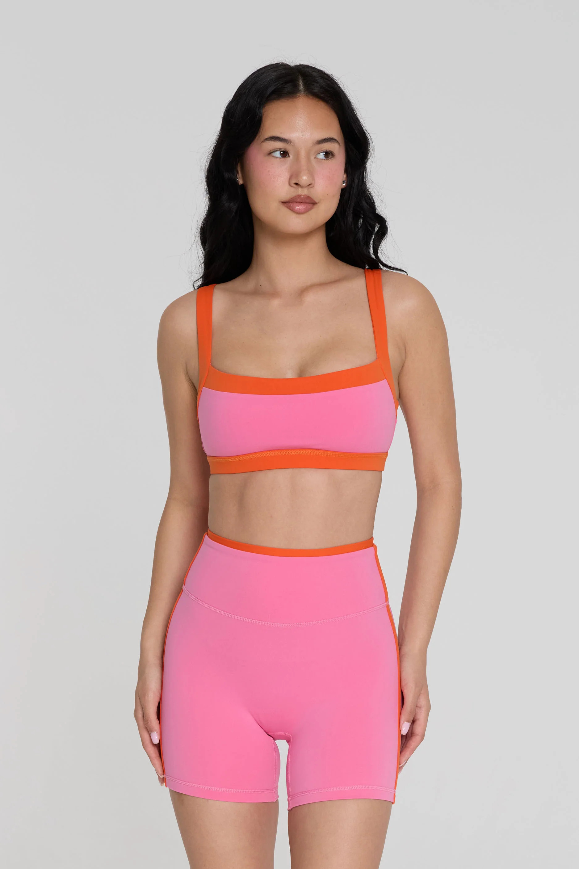 Straight Neck Bra - Peony/Poppy | FORM