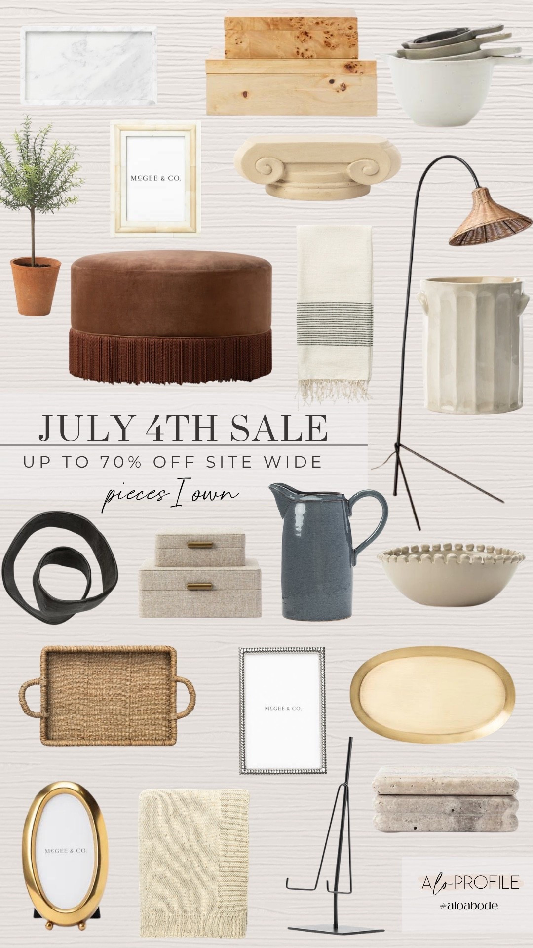 What I own & love on SALE NOW! 
Up to 70% off for the July 4th sale ✨
 

#LTKSeasonal #LTKHome #LTKSaleAlert
