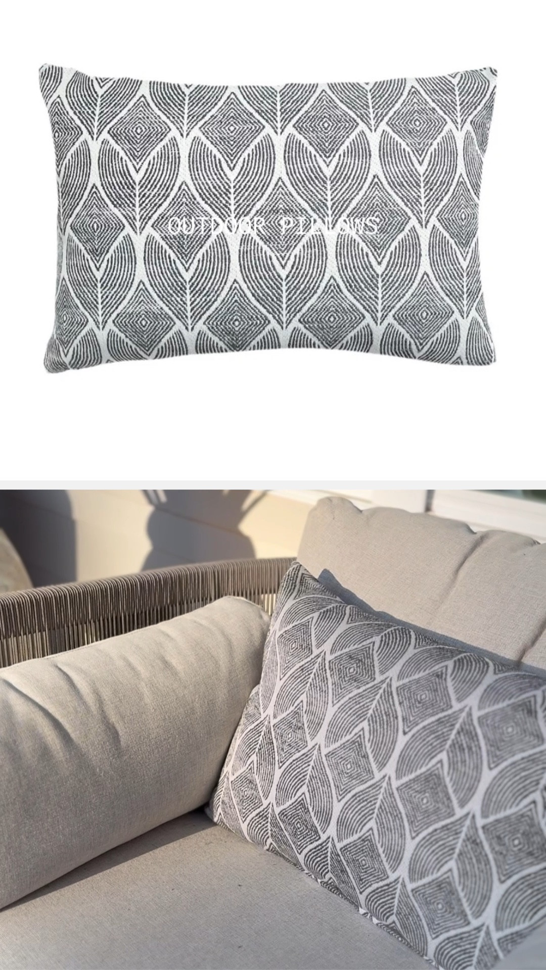 Limited Quantities | Outdoor Pillows
It was time to refresh my outdoor decor and these pillows do not disappoint.
Organic botanical fabric that comes in black/white OR tan/white. The inserts are the only thing I would change but absolutely perfect pillow for this year’s porch.

Details:
Organic Botanical Design
Black/White or Tan/White
Insert included 



#LTKspringtrends #LTKHome #LTKSpringSale