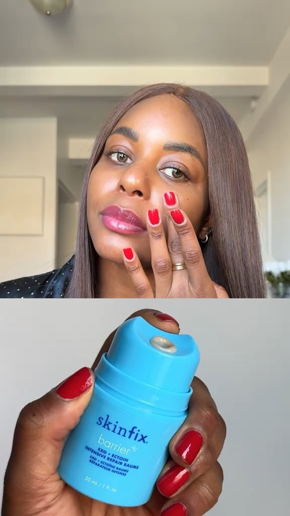 I love skincare that visibly makes a difference for my skin and the skinfix Exo + Ectoin Intensive Repair Baume - has been a game changer. It’s the first treatment at Sephora to leverage peptides and exosomes to reveal renewed complexion. With 4% vegan growth factor peptides, it helps to visibly smooth out wrinkles, even dark spots…

With the cooler weather, my skin feels more supple, hydrated and soothed from the inside out.I just apply it alone on my skin or under my makeup and let it work its magic. A perfect accessible luxury experience! Linking this skincare product below … For more links to gallery wall, date night outfits, winter denim, sunday hoodie, vacation outfits beach, work outfits, resort wear, winter outfits women, business casual, follow me on LTK! ✨

#LTKmorningroutine #LTKgrwm #LTKdayinmylife