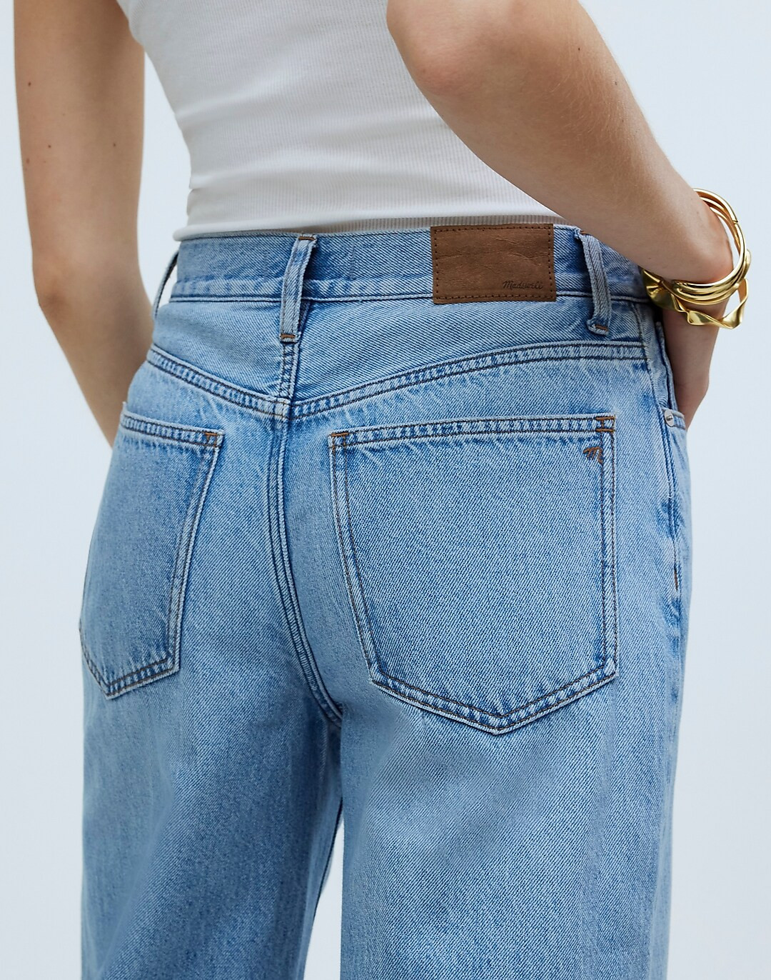 Superwide-Leg Jeans in Ahern Wash: Airy Denim Edition | Madewell