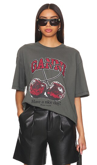 Cherry T-Shirt in Volcanic Ash | Revolve Clothing (Global)