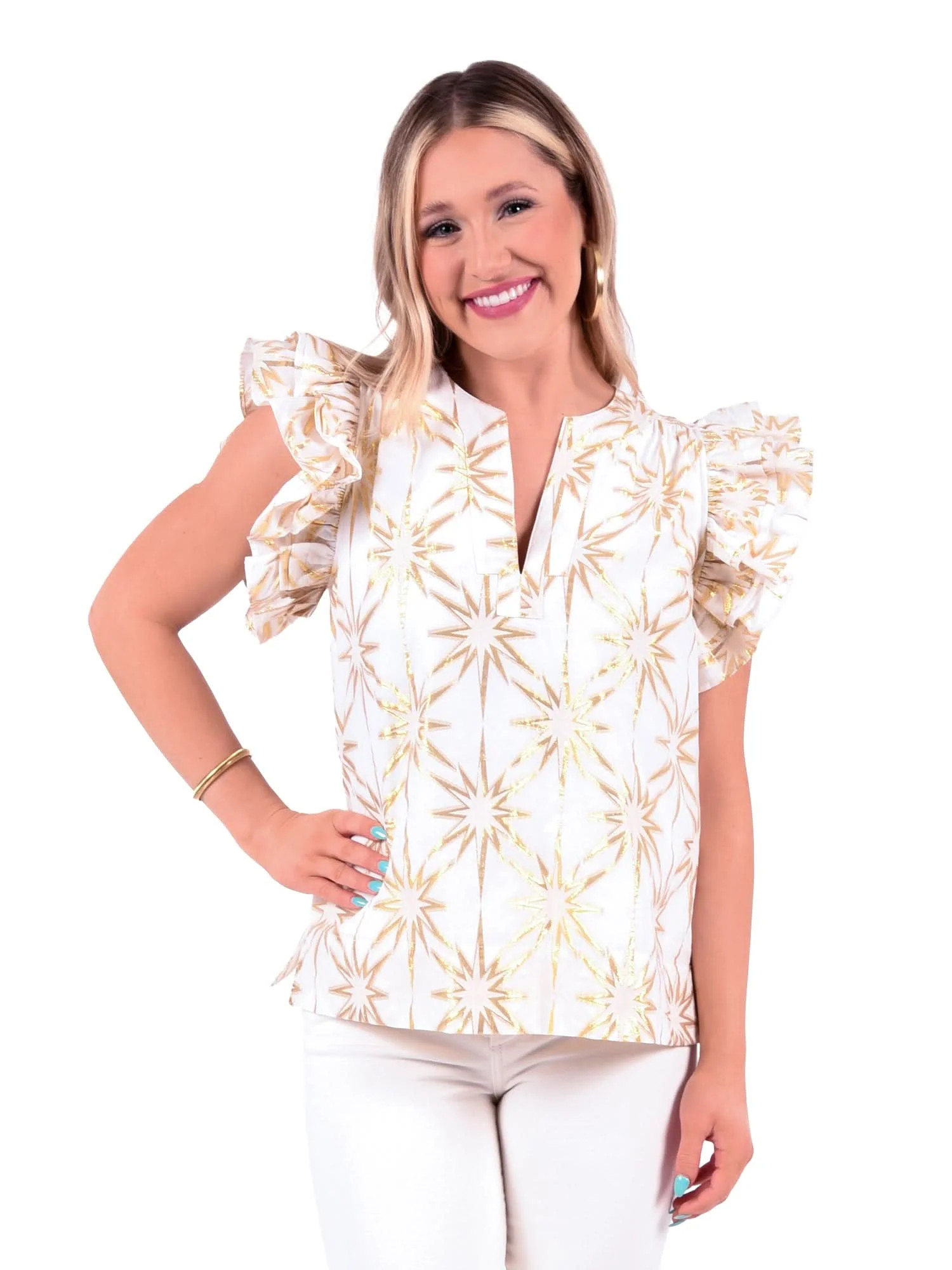Maggie Top - Gold Burst | Emily McCarthy