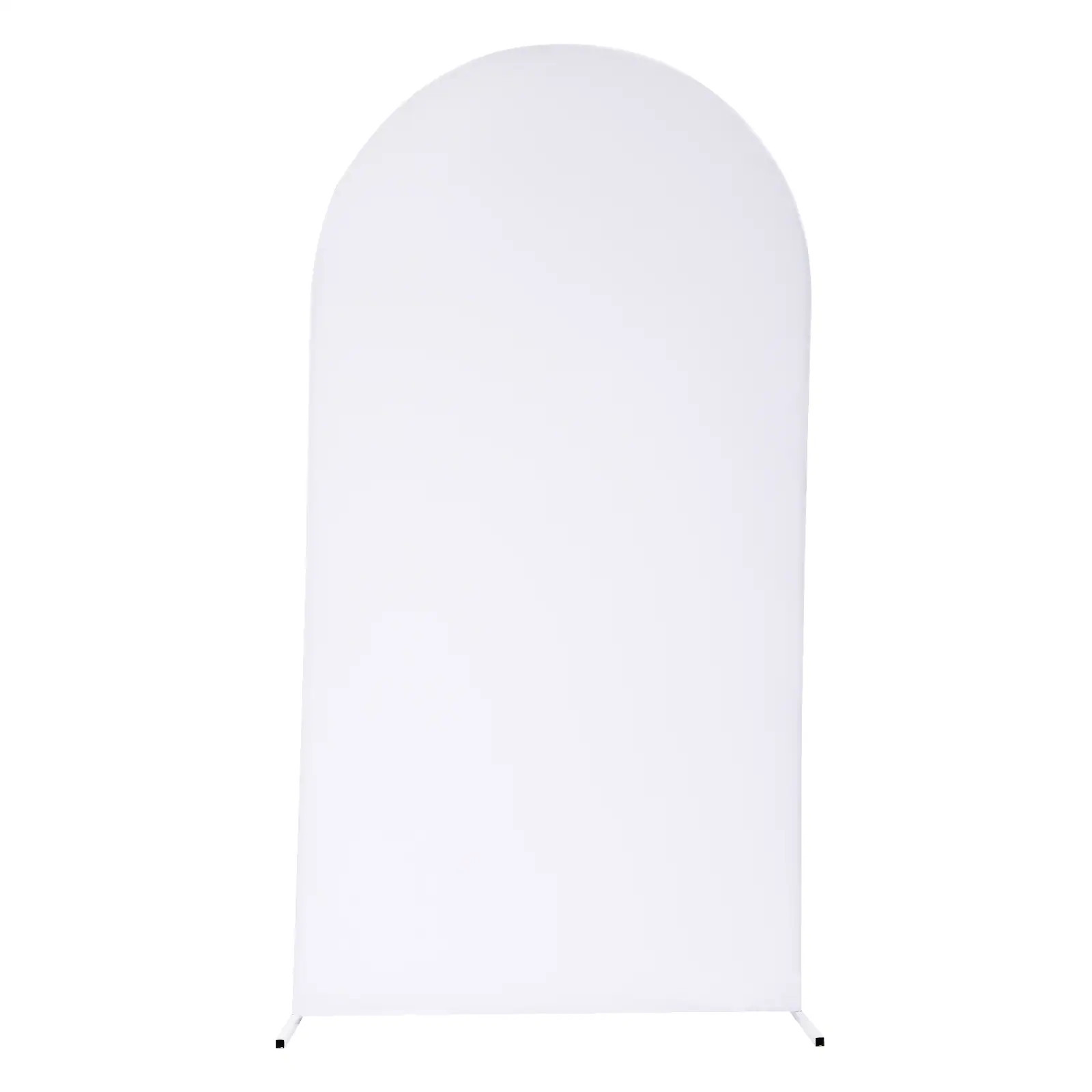 CNCEST 3.94-ft W x 7.22-ft H Arched White Background with White Arch Steel Garden Arbor | YLJHKT-000900 | Lowe's