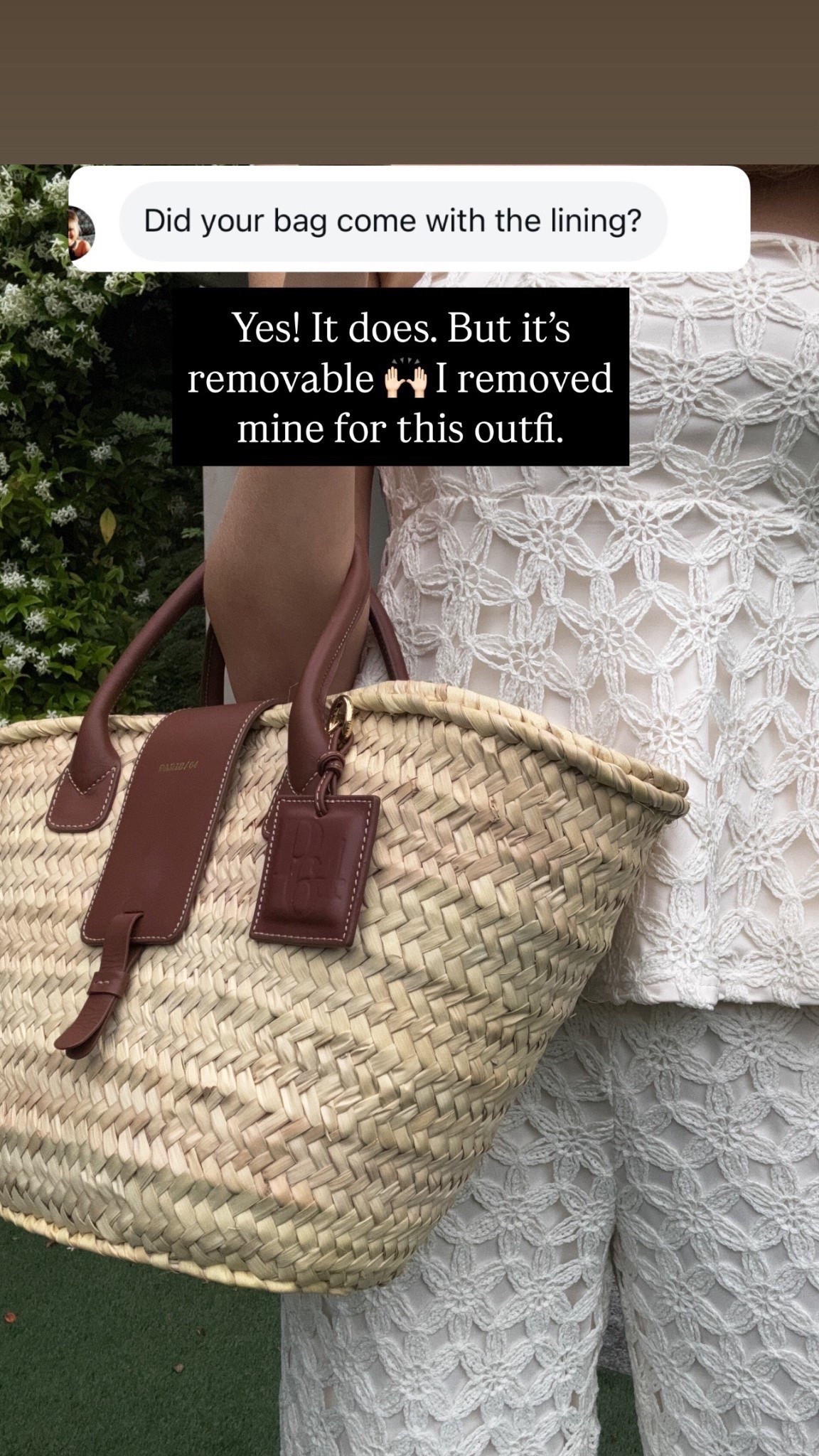 The perfect summer/spring bag 
Elegant and timeless






#LTKU #LTKOver40 #LTKSeasonal