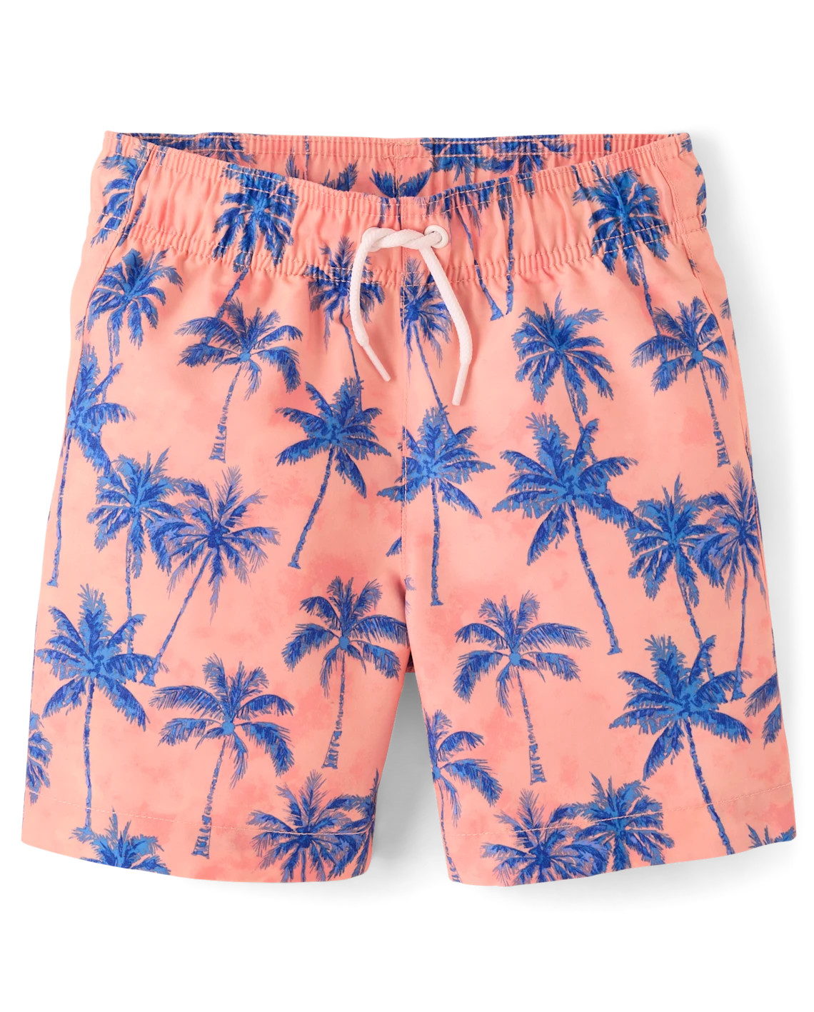 Boys Print Swim Trunks - coral | The Children's Place