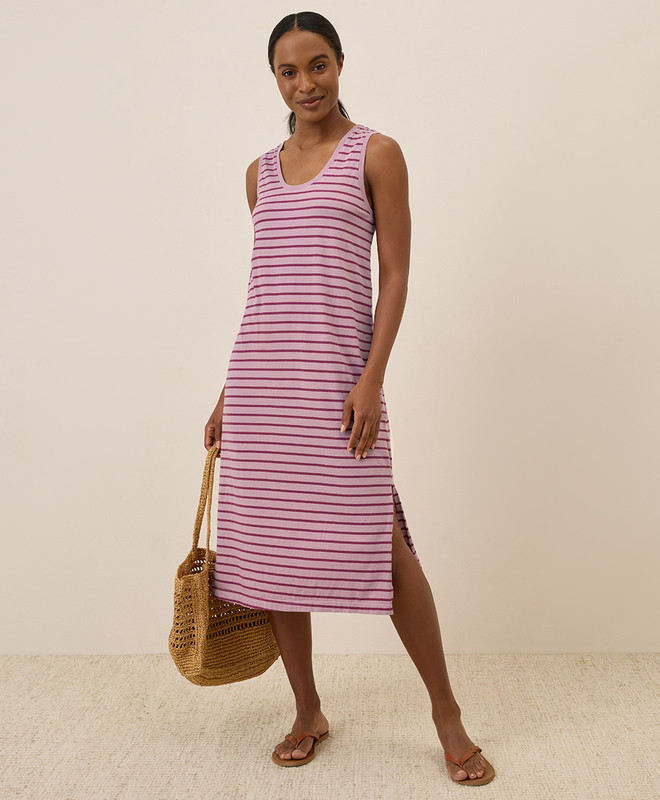 Women’s Softspun Tank Midi Dress made with Organic Cotton | Pact | Pact Apparel