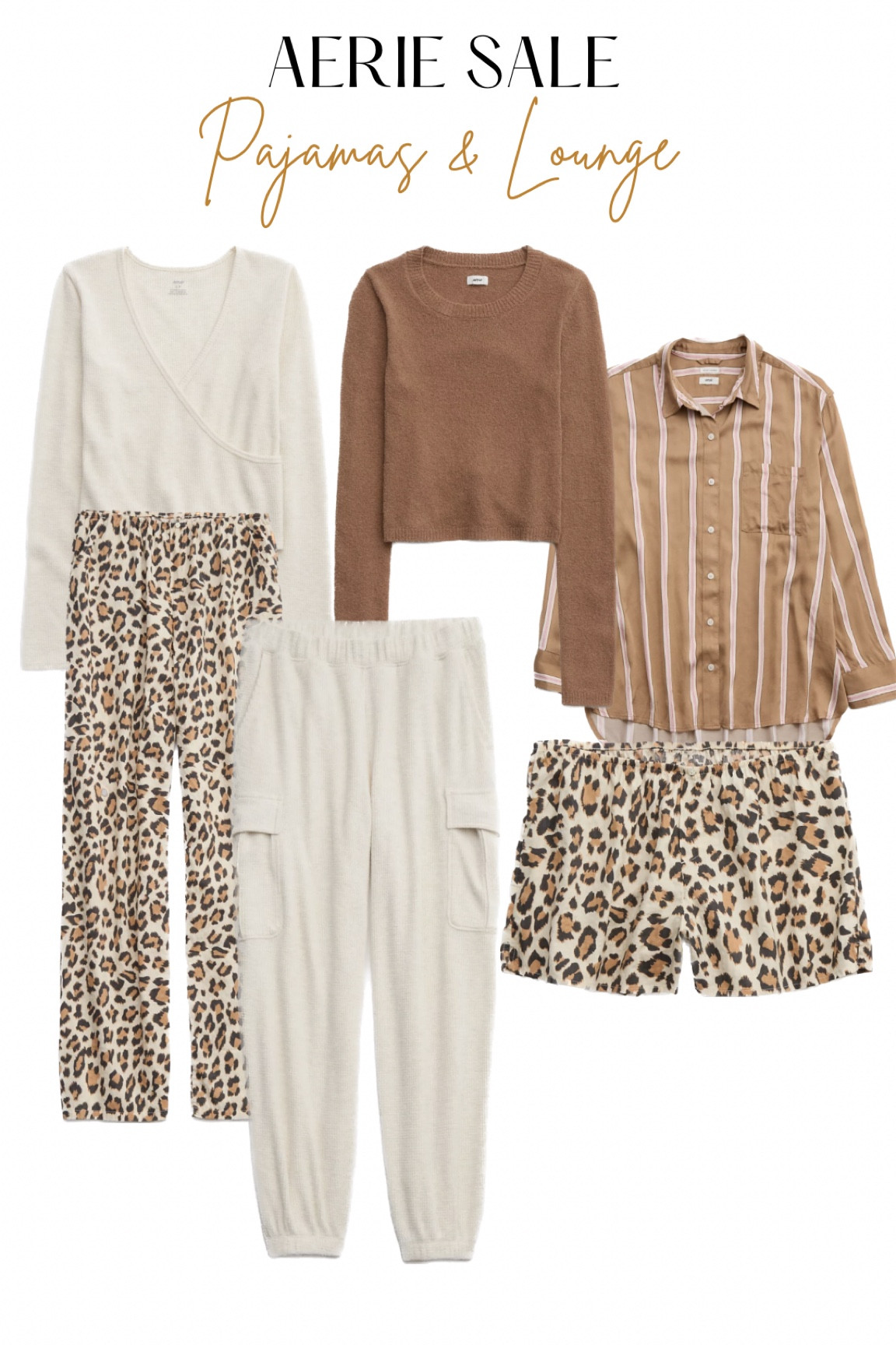 Aerie pajama picks are so cute this year! 
Also on SALE‼️

Perfect for lounging around too I’m definitely grabbing the white set 🤍 

Selling out quick so shop through the link below 👇🏻 

#aeriesale #falllounge #ltksale

#LTKsalealert #LTKSale #LTKfindsunder50