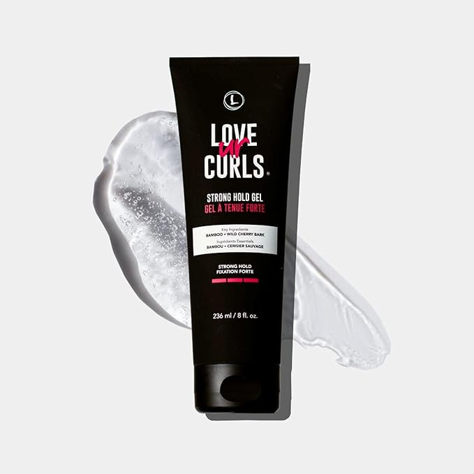 Love Ur Curls Strong Hold Gel for Curly Hair, Locks In Curl Definition with Long-Lasting Hold, Re... | Amazon (US)