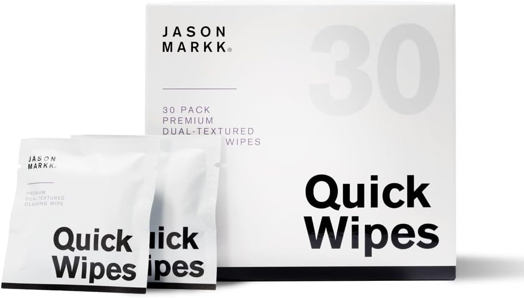 Jason Markk Quick Wipes, Shoe Cleaner, 30 Pack, Individually Packed, Sneaker Care, Ideal for Foot... | Amazon (US)
