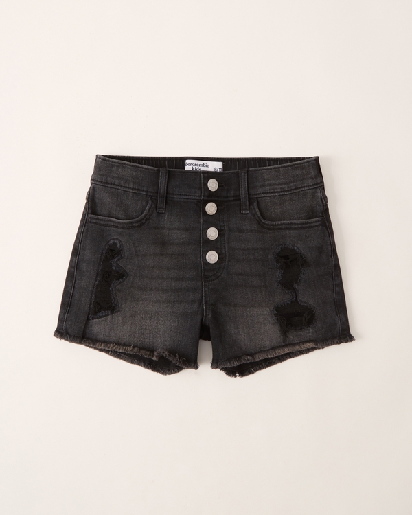 high rise shortie shorts | Abercrombie & Fitch (US)