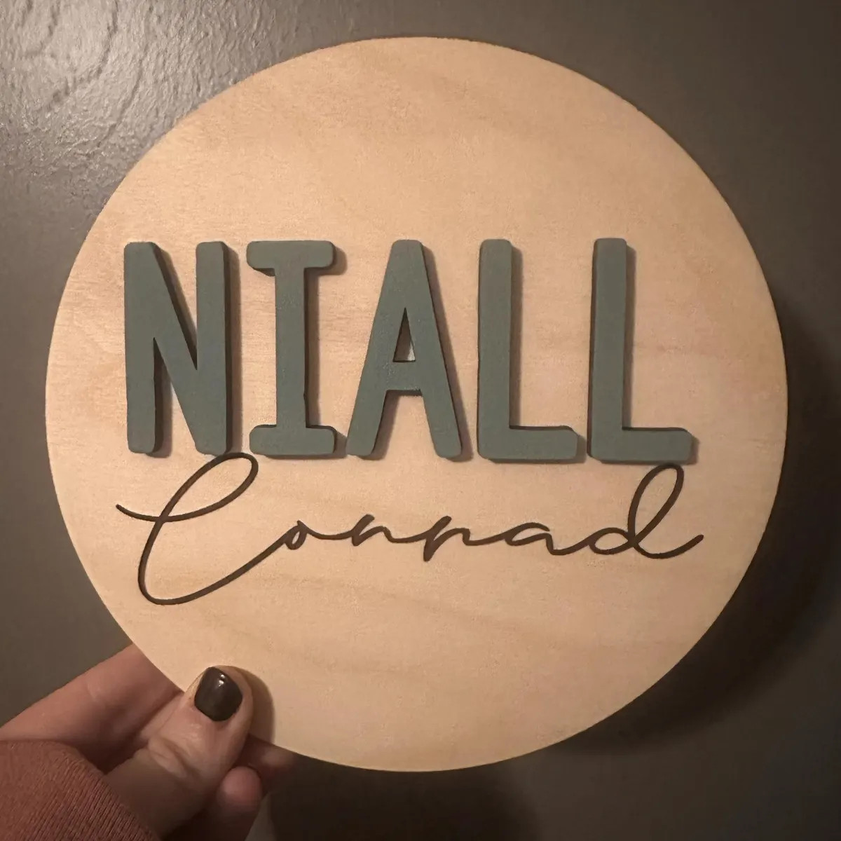 Birth Announcement Sign Personalized Baby Name Sign Custom Birth Announcement, Maternity Photogra... | Etsy (US)