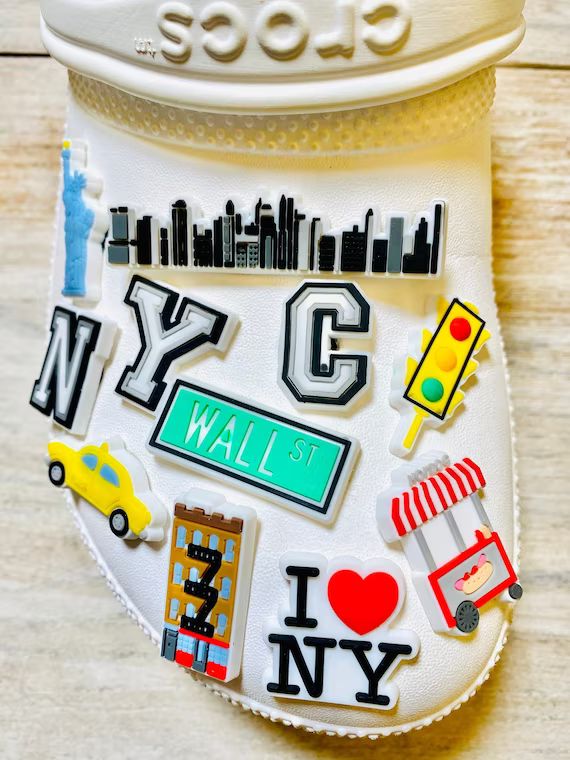 Shoe Charms  New York City Set  11 Piece Set | Etsy | Etsy (US)