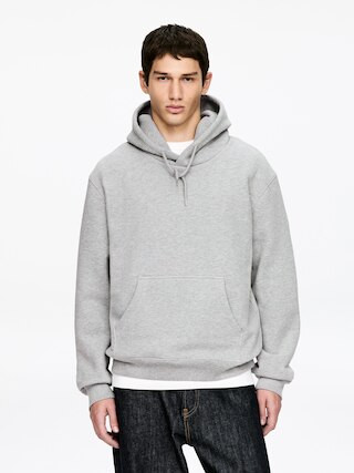 Hooded Sweatshirt – Grey Melange – Men – ARKET GB | Arket UK