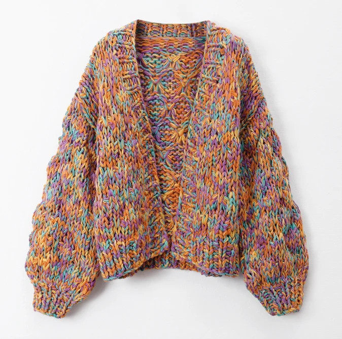 Love Notes Cardi Multi | Kiwi and Co