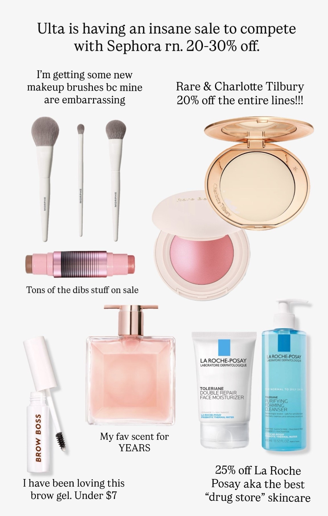 I’m an Ulta girlie through and through. Who needs rouge status 

#LTKgrwm #LTKBeauty #LTKSaleAlert