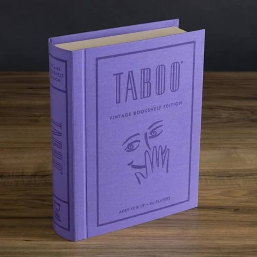 WS Game Company Taboo Vintage Bookshelf Edition | Amazon (US)