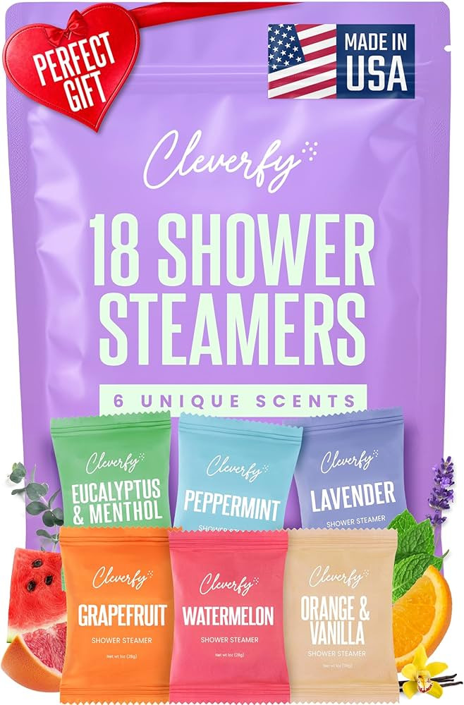 Cleverfy Shower Steamers Aromatherapy - Valentines Day Gifts for Her, Him, Women, Daughter, Mom, ... | Amazon (US)