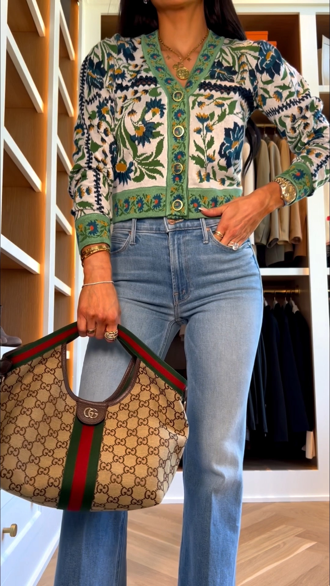 Styling the most flattering Jean three ways for spring
Mother jeans wearing a 24 run TTS
Farm Rio cardigan wearing an XXS

#LTKOver40 #LTKSeasonal #LTKootd