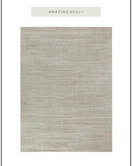 Great price for an 8 x 10 neutral flat weave area rug. We had this in our dining room and loved it! Pretty taupe color in person and incredible quality for that price! 

Area rug, neutral rug, neutral area rug, living room, dining room, entryway 

#LTKfindsunder100 #LTKhome #LTKsalealert