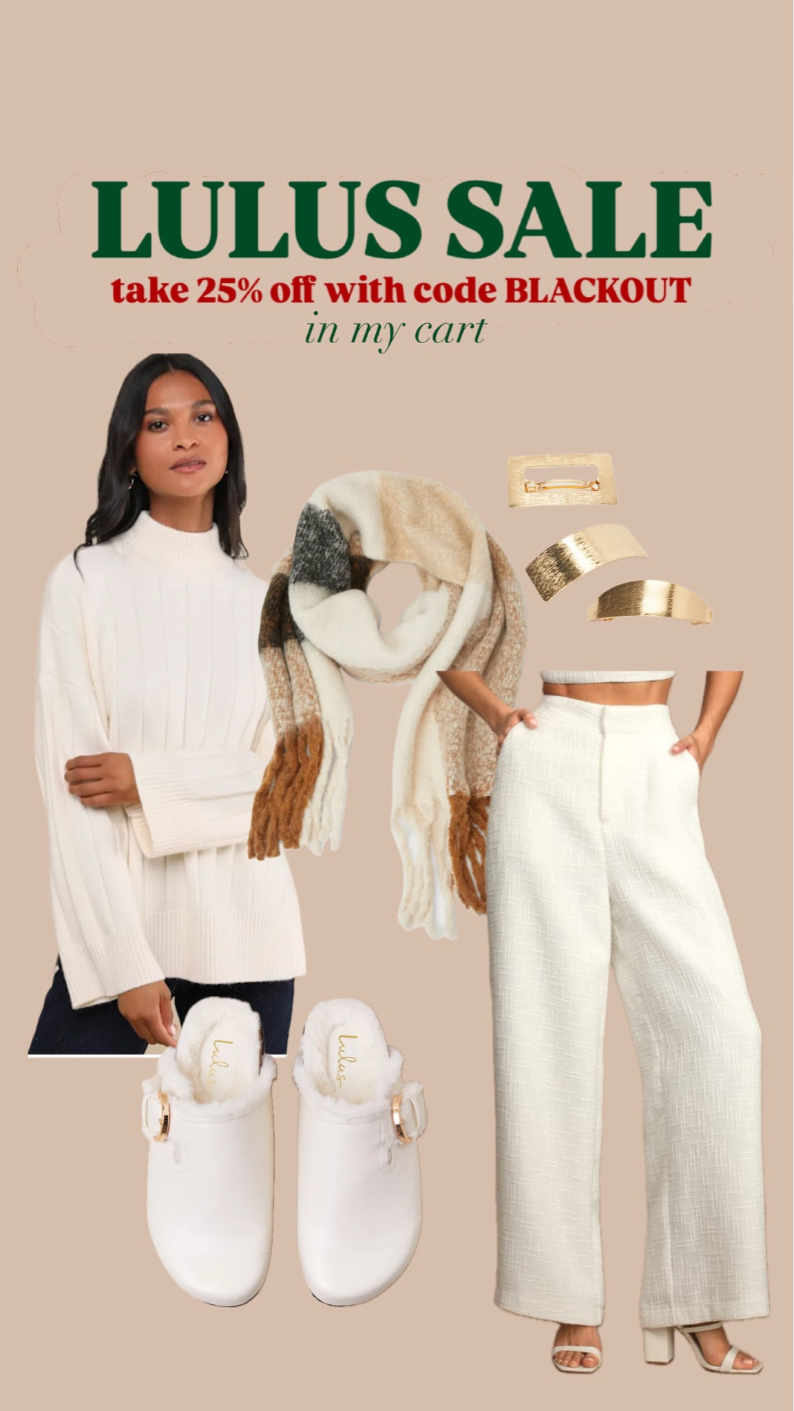 Lulus sale! 25% off with code BLACKOUT

#LTKSaleAlert #LTKCyberWeek #LTKHoliday