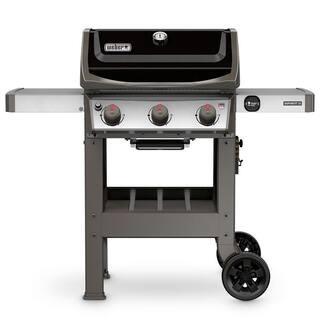 Weber Spirit II E-310 3-Burner Propane Gas Grill in Black 45010001 | The Home Depot