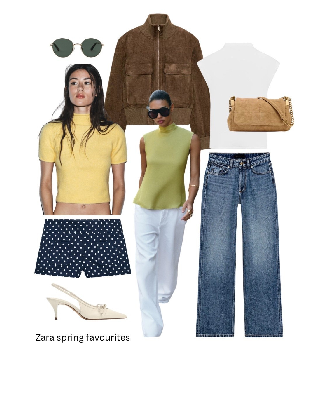 Zara spring favourites 

#LTKjeans #LTKuk #LTKspring
