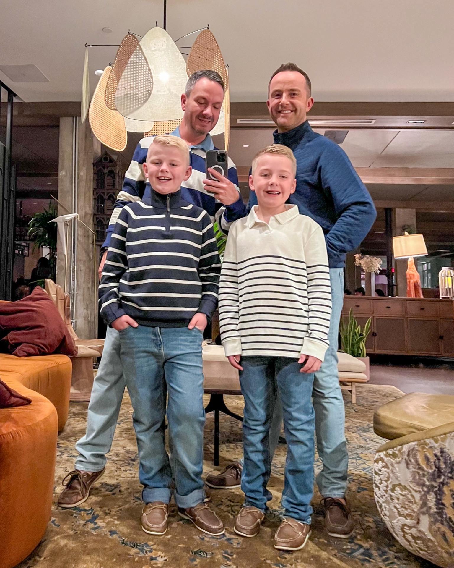 Feeling coastal as we head to dinner 🛥️ 

#LTKmens #LTKkids #LTKfamily