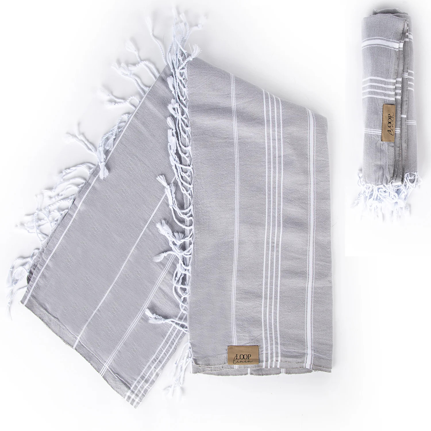 Loop Linen Turkish Beach Towel 37x71 Quick Dry Sand Free Lightweight Large Oversized Beach Towel ... | Walmart (US)