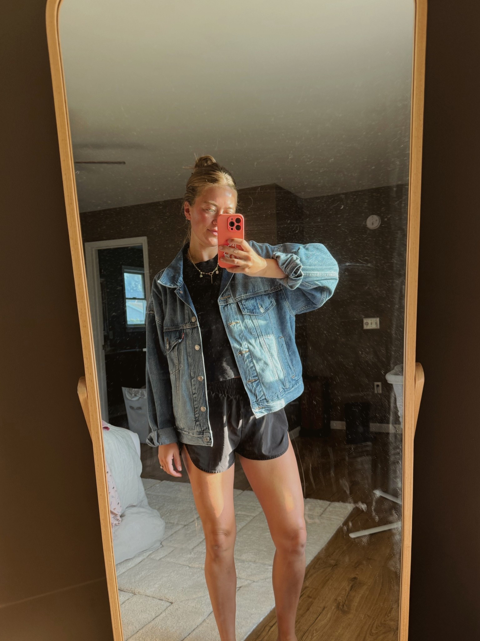 This denim jacket is the perfect wash & slightly oversized fit to dress up or down 

#LTKStyleTip #LTKSeasonal #LTKSaleAlert