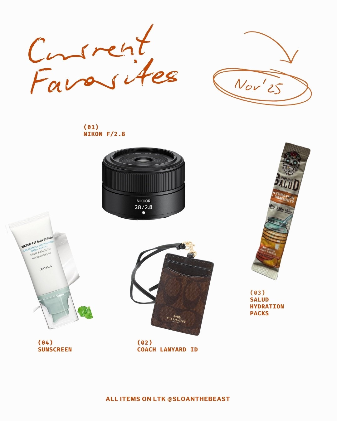 November 2025 Favorites for content, health, skincare and travel. 

#LTKselfcare #LTKGiftGuide #LTKmomlife