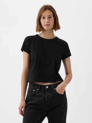 Organic Cotton Vintage Shrunken T-Shirt | Gap (US)