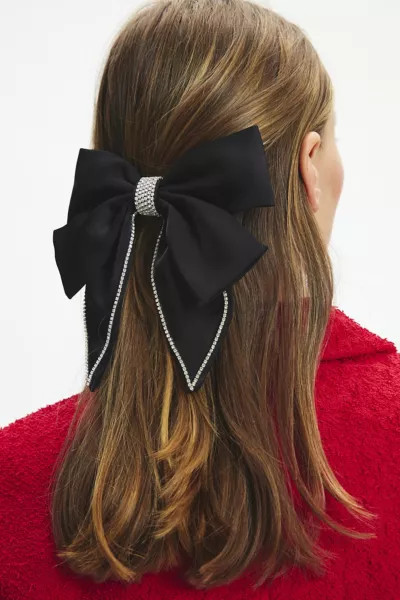 Glitter Hair Bow Clip | Urban Outfitters (US and RoW)