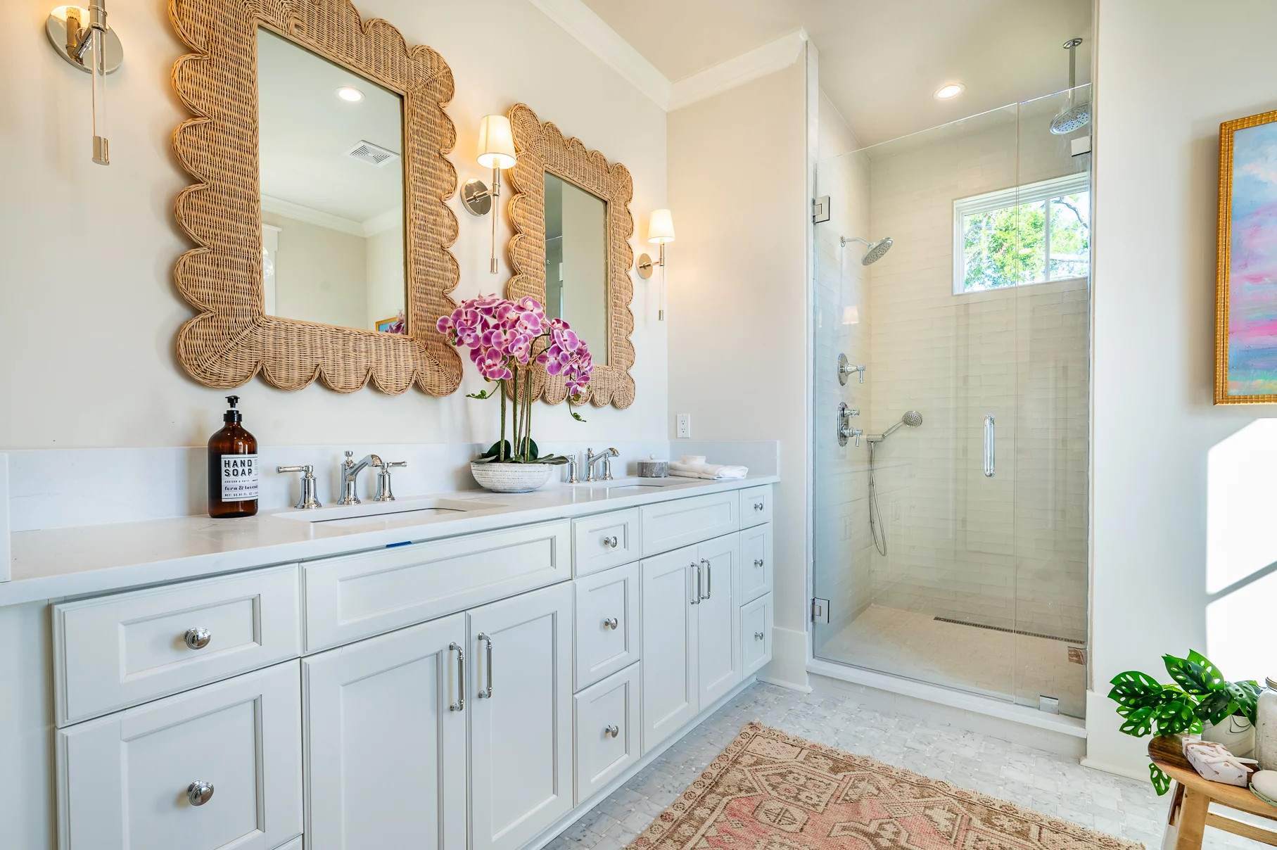 Large Scalloped Mirror | Auden & Avery