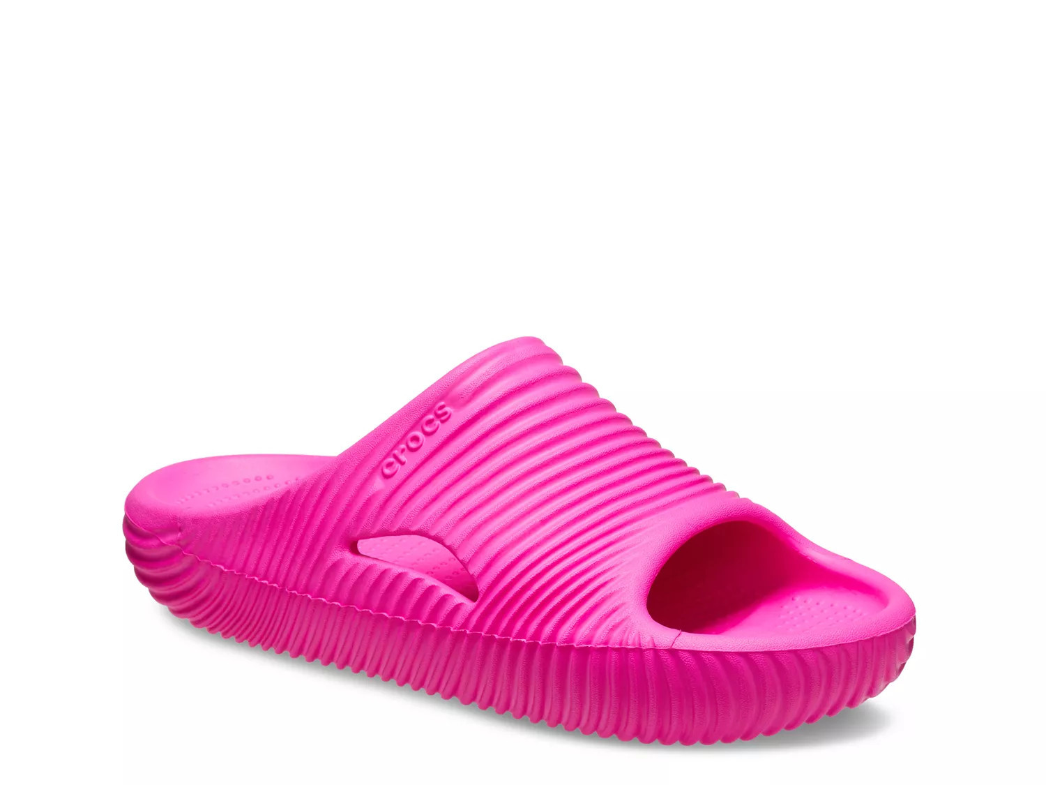 Crocs Mellow Tide Recovery Slide Sandal | Women's | Pink | Size 5 | Sandals | DSW