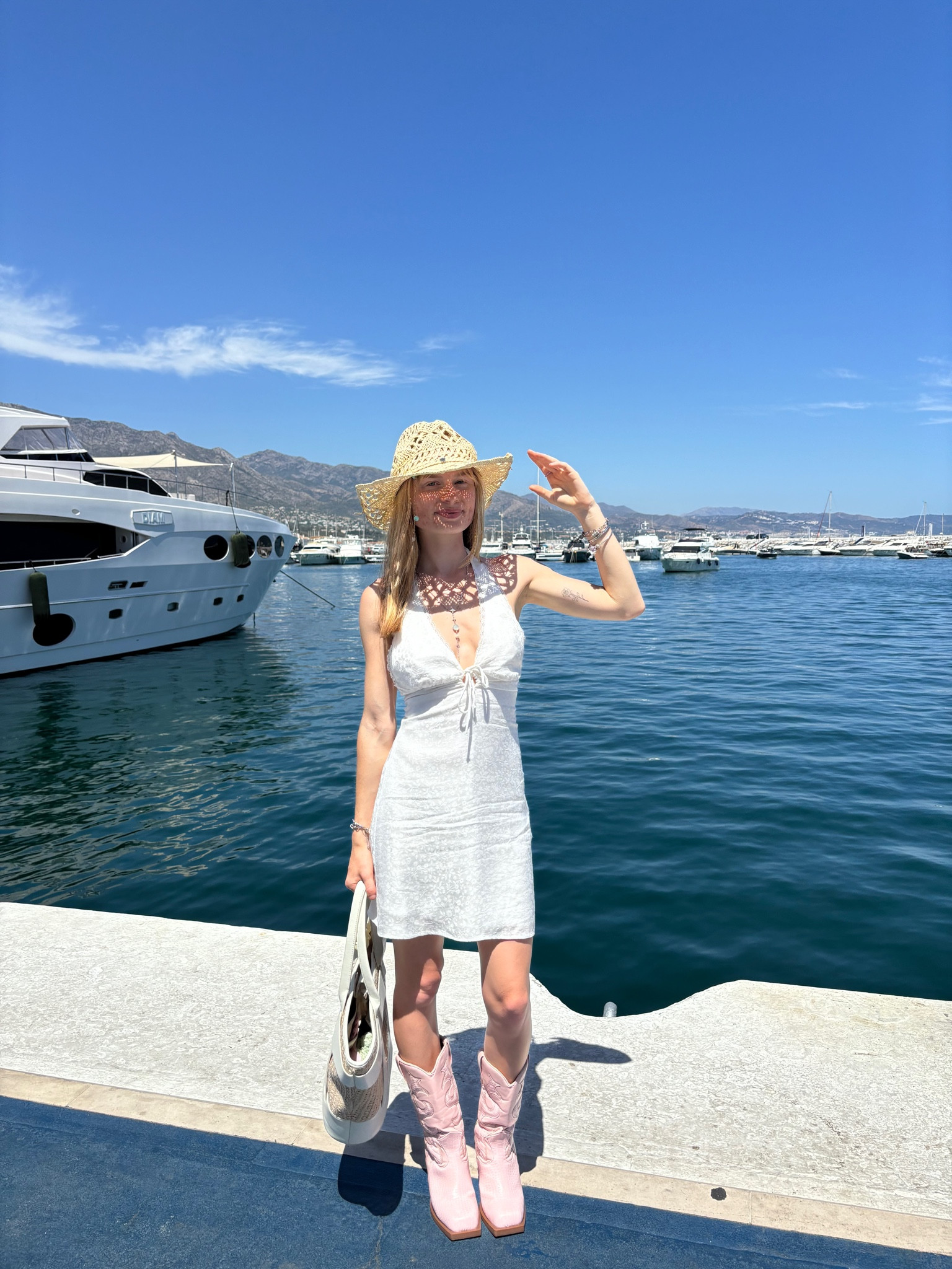 ☀️🌊🩵

Bershka dress, Public Desire Cowboy boots & New Look hat! 

(Linked alternatives)

#LTKuk #LTKsummer #LTKtravel