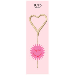 TOPS Malibu "Heart" Sparkler Candle | Nothing Bundt Cakes