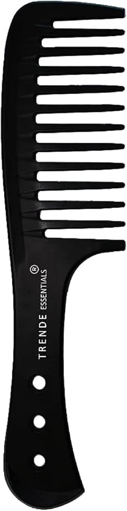 Trende Essentials Wide Tooth Comb 1 Pc - Detangler And Heat Resistant With Proper Ventilation-Esp... | Amazon (UK)