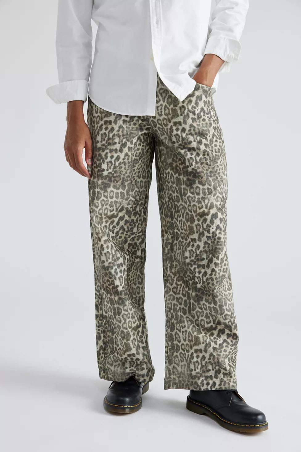 Jaded London Faded Leopard Baggy Fit Jean | Urban Outfitters (US and RoW)