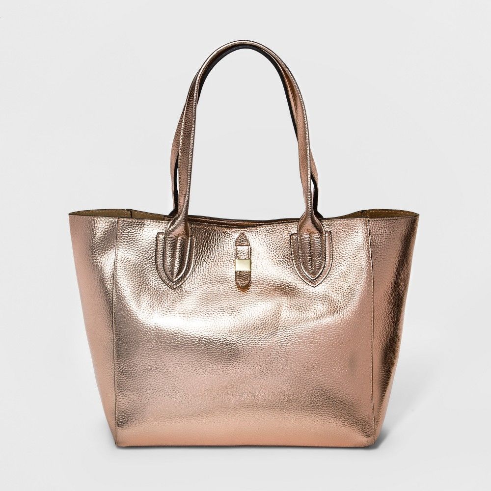 Tote Bags - A New Day Rose Gold, Gold/Pink | Target