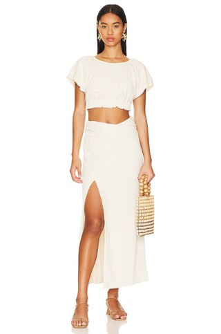 Free People Tovah Set in Tofu from Revolve.com | Revolve Clothing (Global)