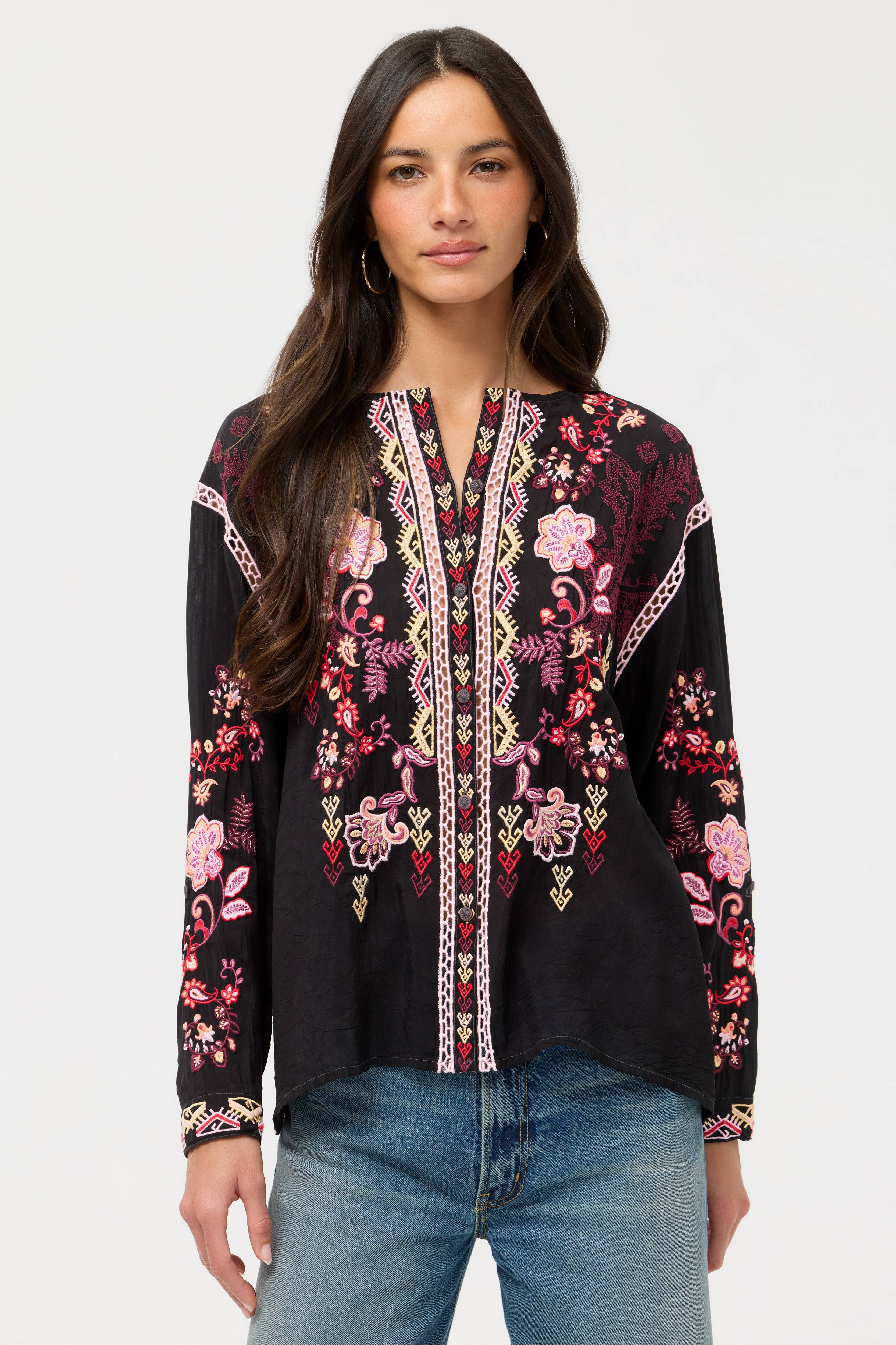 KAROL SHIRT
                                
                                    
               ... | Johnny Was